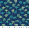 Oasis Navy Palm Trees
